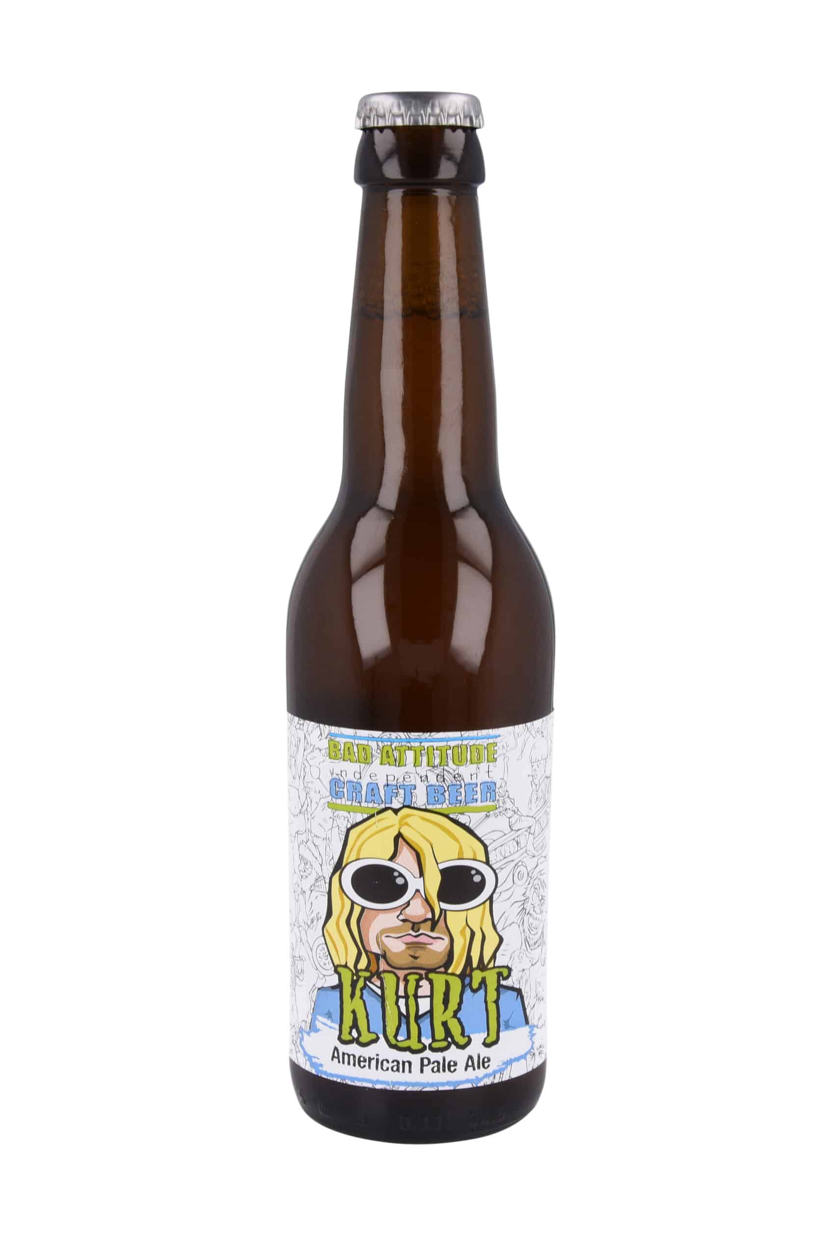 Bad Attitude Kurt American Pale Ale 4,5% Vol 6 x 33 cl