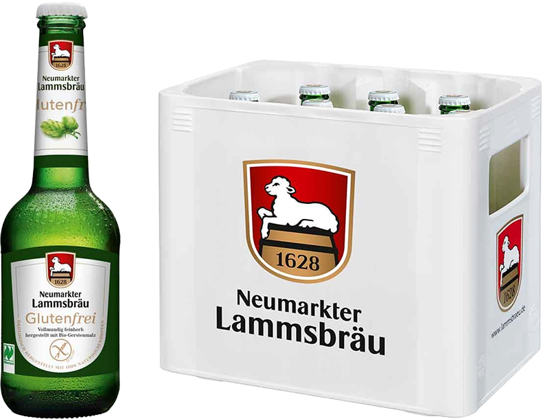 Neumarkter Lammsbru Glutenfrei 10er Harasse 33 cl