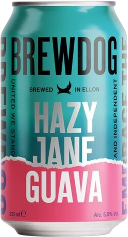 BrewDog Hazy Jane Guava 5% - 33 cl Dose
