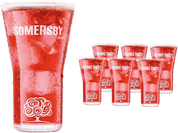 Somersby Glas - 6 x 40 cl