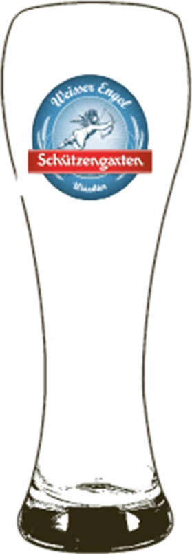 Schützengarten Weisser Engel Stange - 6 x 50 cl