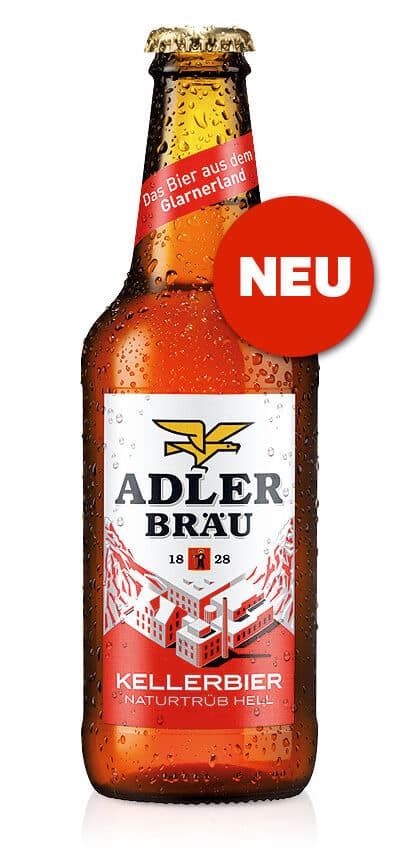 Adler Bräu Kellerbier 4,8% - 4 x 29 cl
