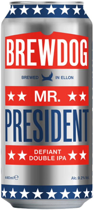 Brewdog Mr. President 9.2% - 44 cl Dose