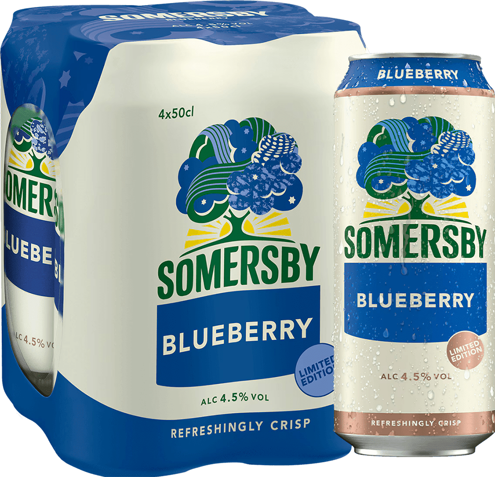 Somersby Blueberry 4er Tray Dose