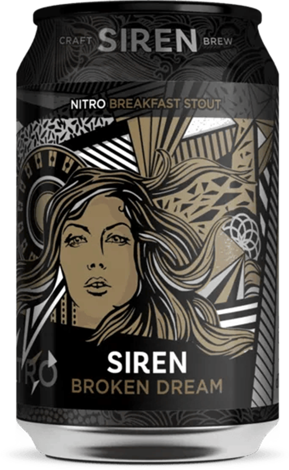 Siren Broken Dream Breakfast Stout 6% - 12 x 33 cl Dose