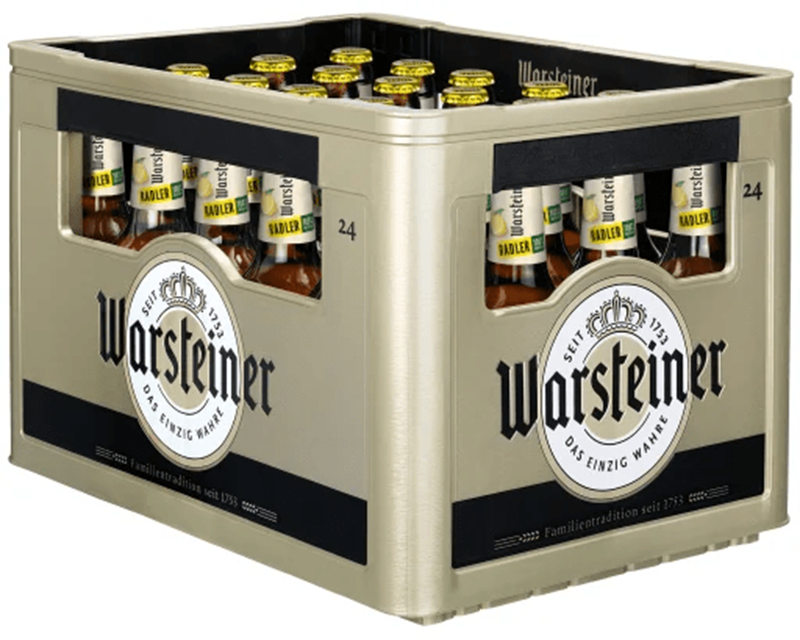 Warsteiner Radler Zitrone Harasse