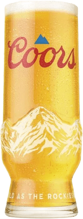 Coors Half Pint Glas - 12 x 28,4 cl