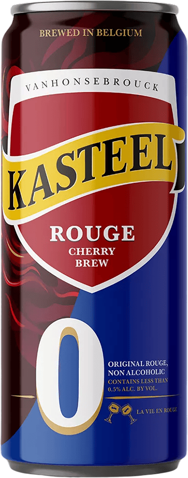 Kasteel Rouge Alkoholfrei - 24 x 33 cl Dose
