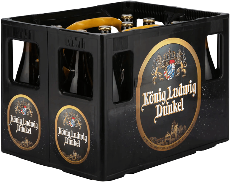 Knig Ludwig Weissbier Dunkel Kasten