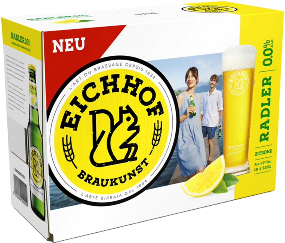 Eichhof Radler Alkoholfrei 10er Tray