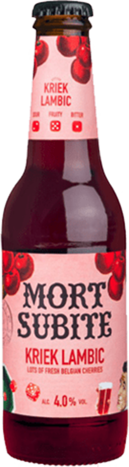 Mort Subite Kriek Lambic 4% - 12 x 25 cl