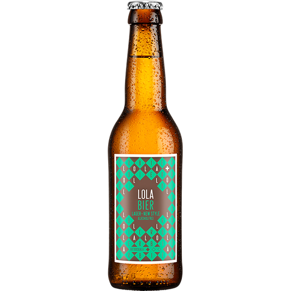 LOLA Bier New Style Lager Alkoholfrei - 24 x 33 cl