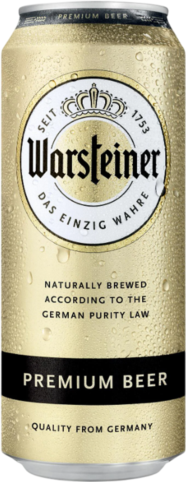 Warsteiner Premium Pilsener 4.8% - 50 cl Dose