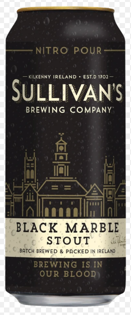 Sullivan's Maltings Black Marble Stout 5% - 24 x 44 cl Dose