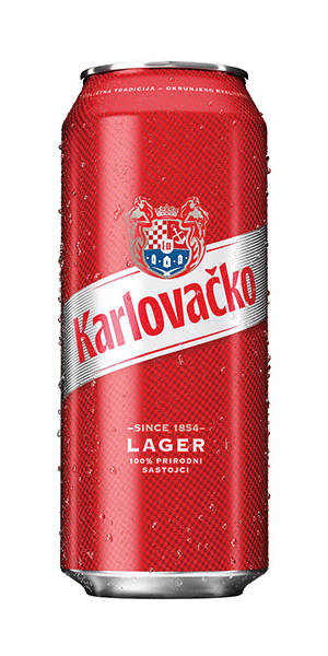 Karlovacko Lager 5% - 24 x 50 cl Dose