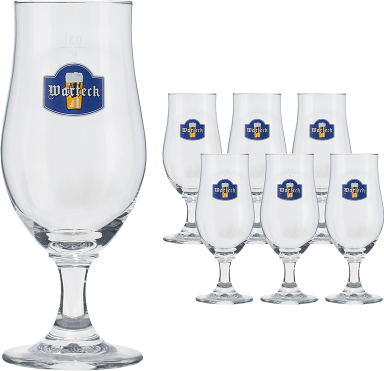 Warteck Tulpenglas - 6 x 30 cl