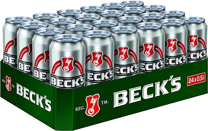 Becks Pilsner Tray Ansicht