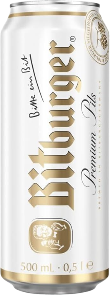 Bitburger Premium Pils 4.8% - 24 x 50 cl Dose