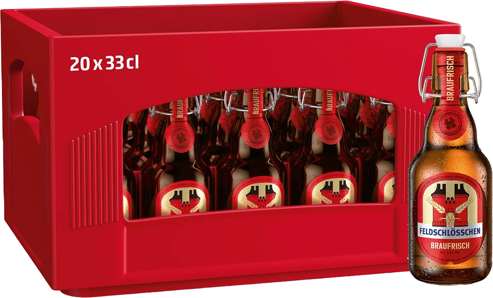 Feldschlsschen Braufrisch 20er Harasse 33 cl