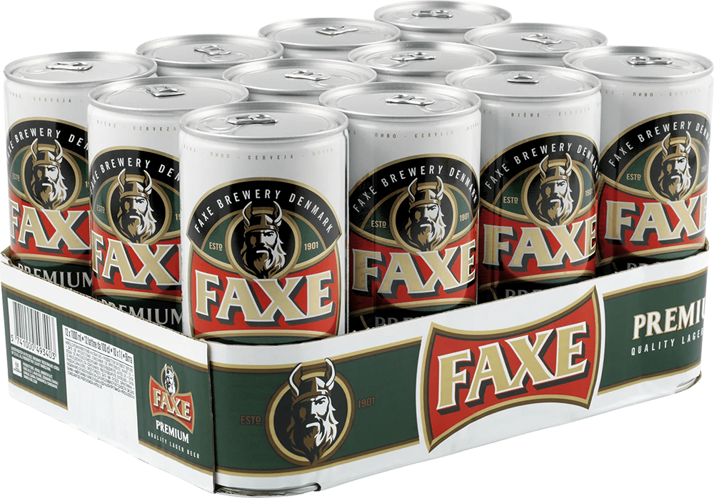Faxe Premium 1 Liter 12er Tray