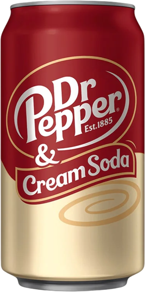 Dr. Pepper Cream Soda USA - 35.5 cl Dose