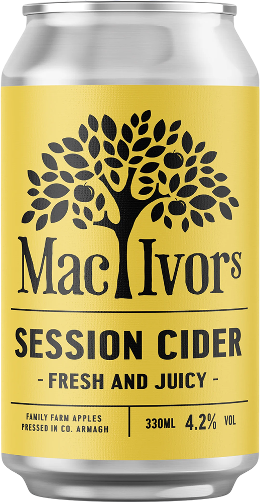 Mac Ivors Session Cider 4.2% - 24 x 33 cl Dose