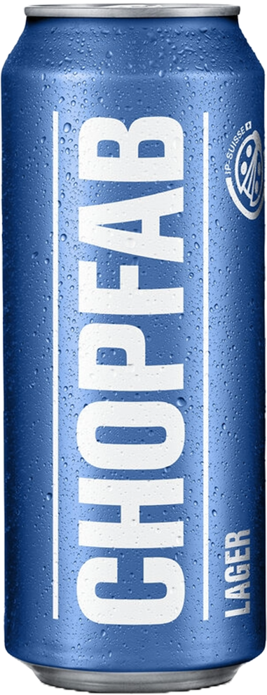 Chopfab Lager 4.8% - 6 x 50 cl Dose