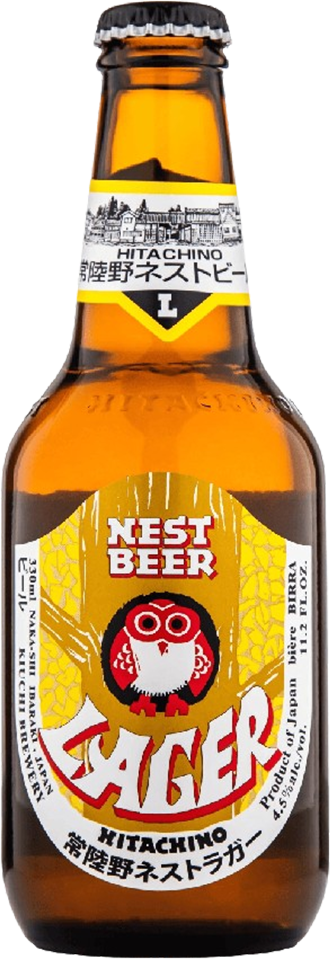 Hitachino Nest Lager 5.5% - 24 x 33 cl