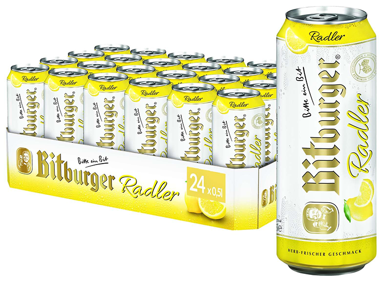 Bitburger Radler 24er Tray