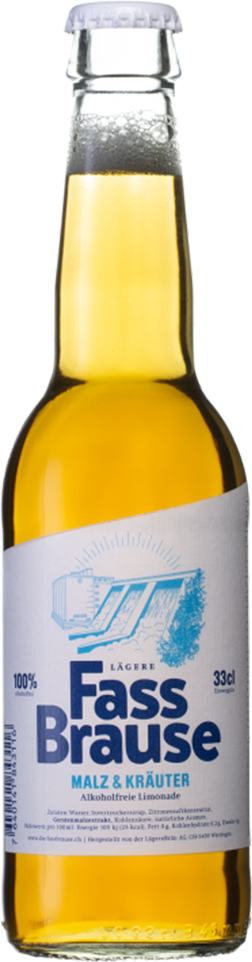 Lägere Bräu Fassbrause Malz & Kräuter - 24 x 33 cl