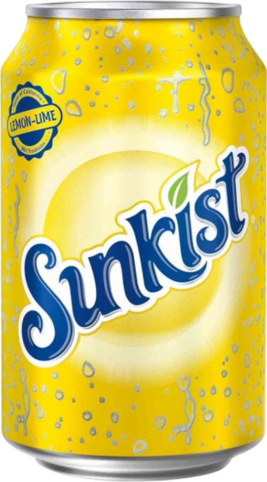 Sunkist Lemon - 35.5 cl Dose