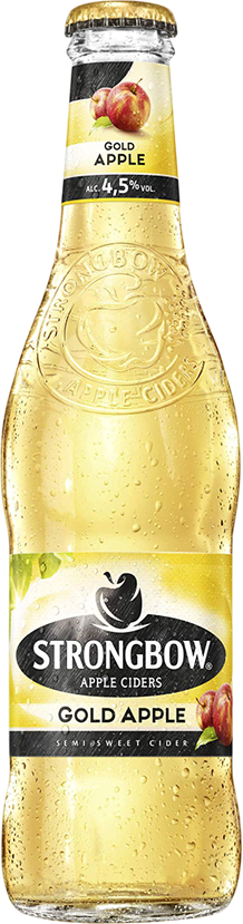 Strongbow Gold Apple Cider 4,5% - 33 cl