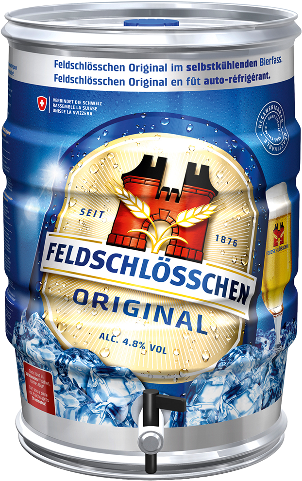 Feldschlösschen Original Partyfass 4.8% - 5 Liter
