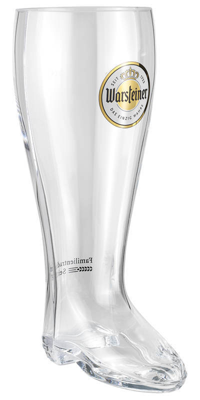 Warsteiner Bierglas Stiefel - 200 cl