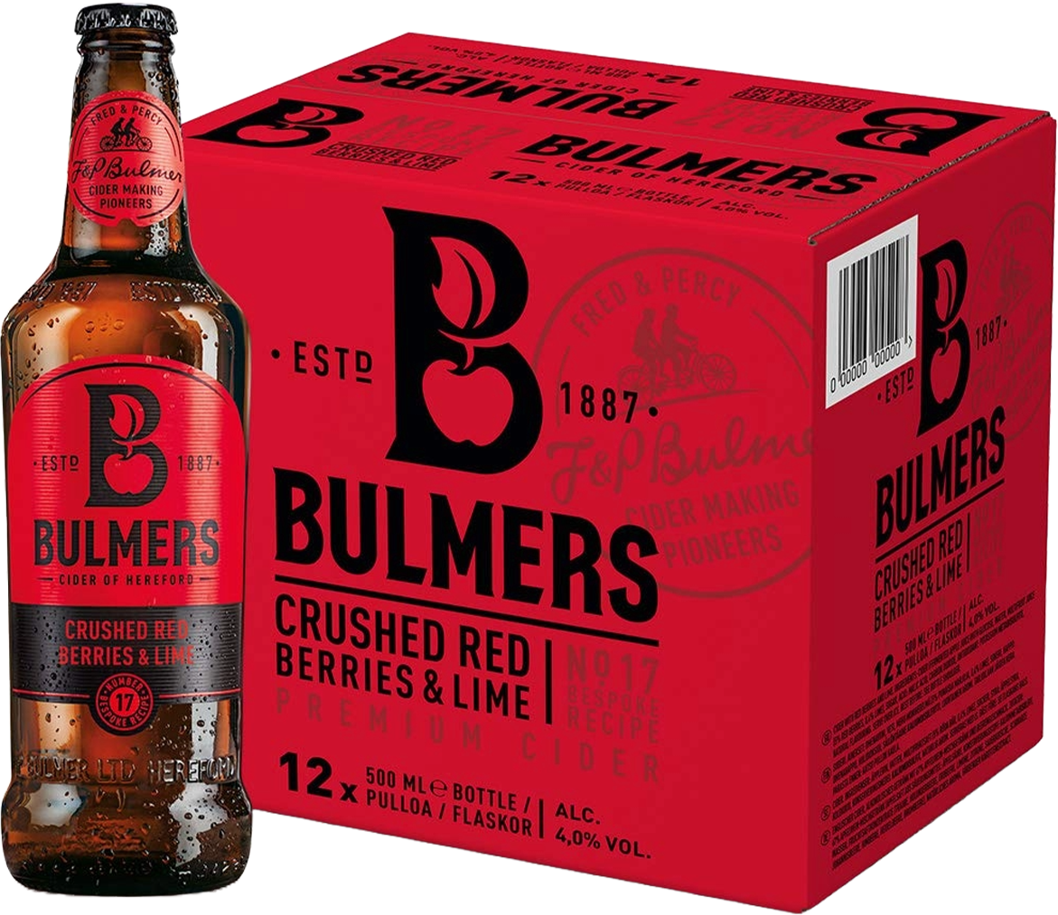 Bulmers Red Berries Cider 12er Tray