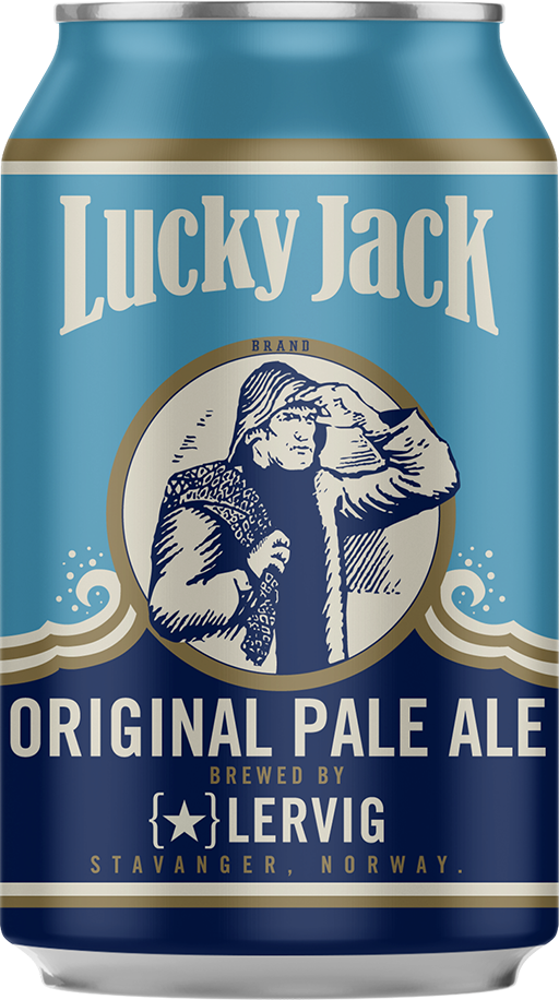 Lervig Lucky Jack Pale Ale 4.7% - 24 x 33 cl Dose