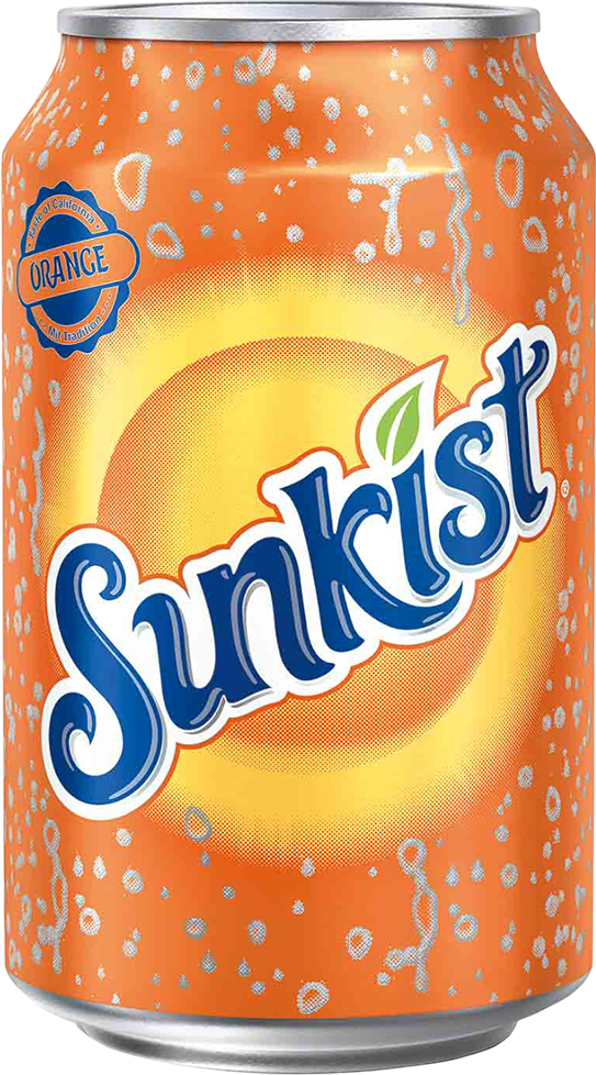 Sunkist Orange - 35.5 cl Dose