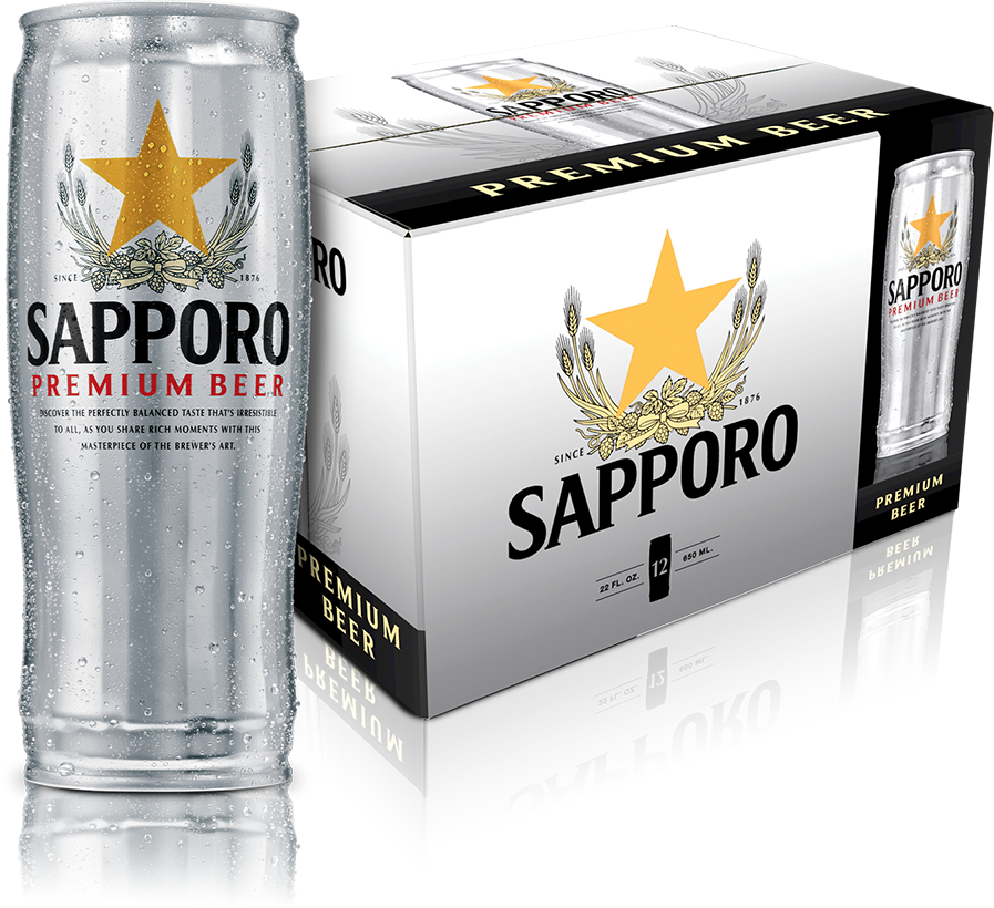 Sapporo Silver 12er Tray