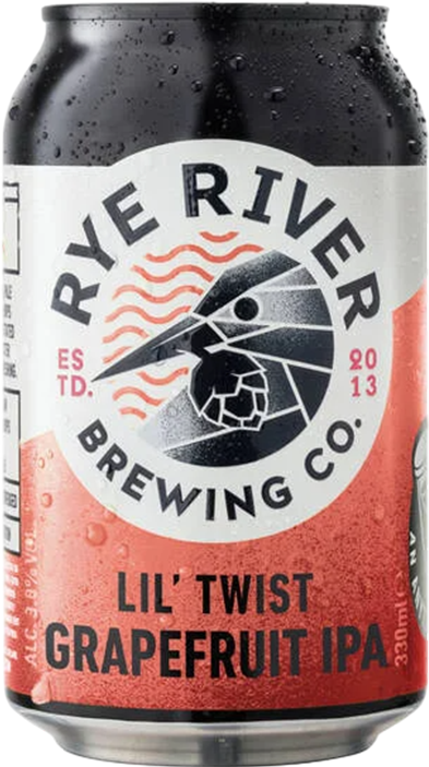 Rye River Lil Twist Grapefruit IPA 3.8% - 33 cl Dose