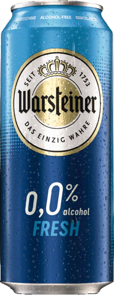 Warsteiner Fresh Alkoholfrei - 24 x 50 cl Dose