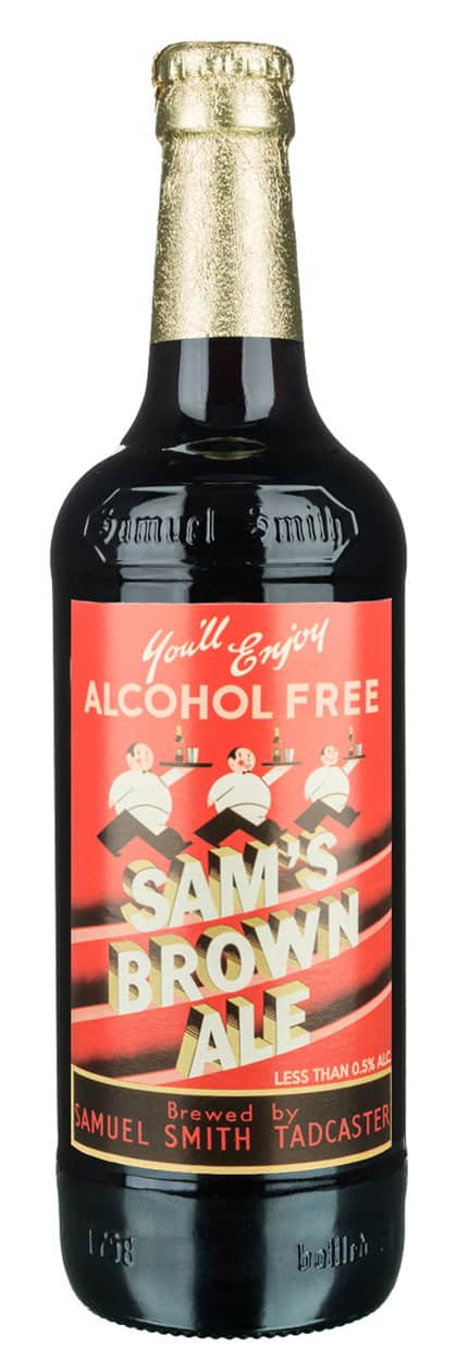 Samuel Smith's Brown Ale alkoholfrei - 12 x 55 cl