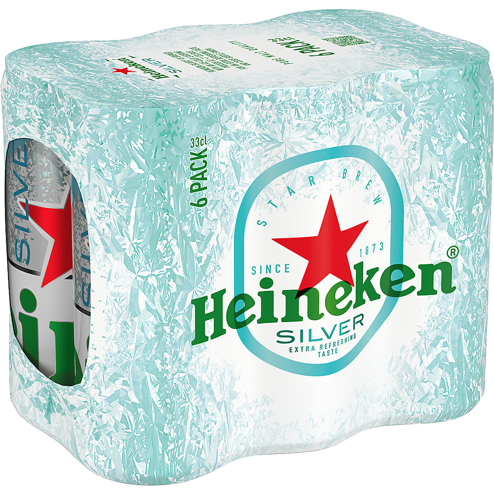 Heineken Silver 6er Tray 33 cl Dose