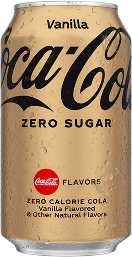 Coca Cola Vanille Zero - 35.5 cl Dose