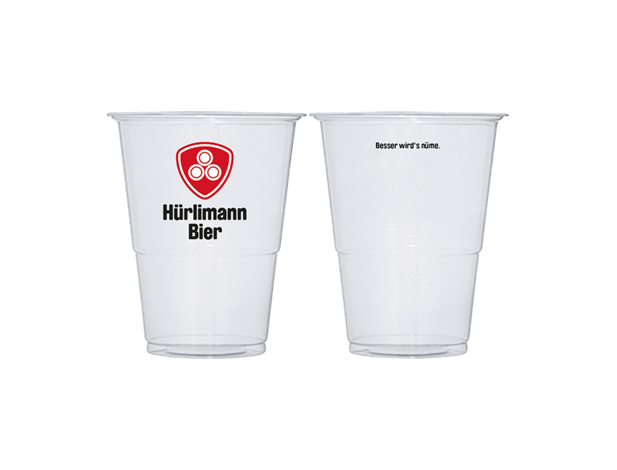 Hürlimann PET Becher - 50 x 40 cl
