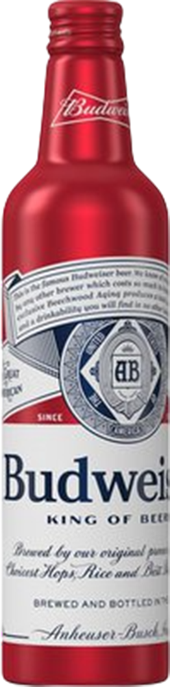 Budweiser Lager 5% - 47.3 cl Aluflasche