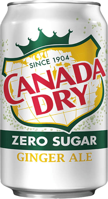 Canada Dry Ginger Ale Zero - 35.5 cl Dose