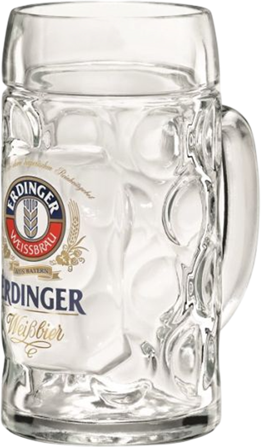 Erdinger Henkelglas - 6 x 50 cl