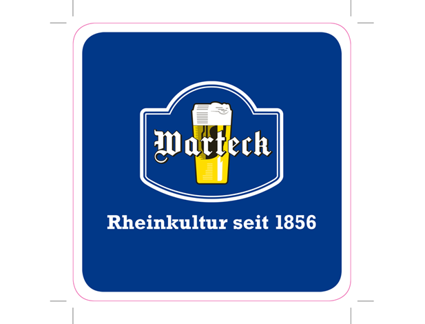 Warteck Bierdeckel 100 Stück