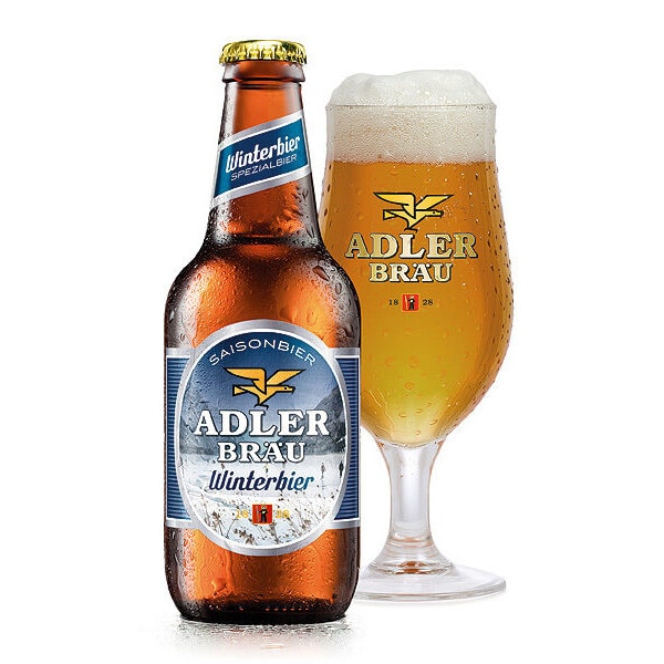 Adler Bräu Winter Bier 5,4% -24 x 29 cl ( lieferbar Oktober - Februar )