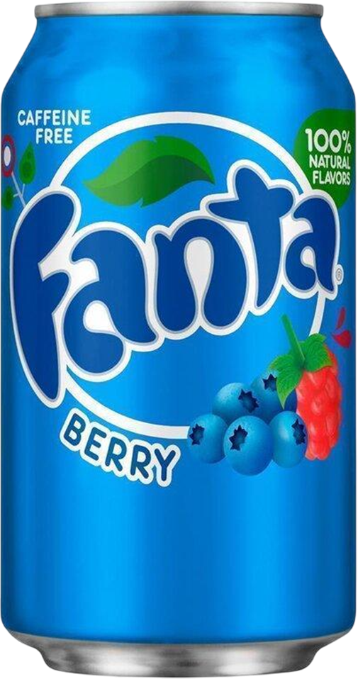 Fanta Heidel- & Himbeere USA - 35.5 cl Dose